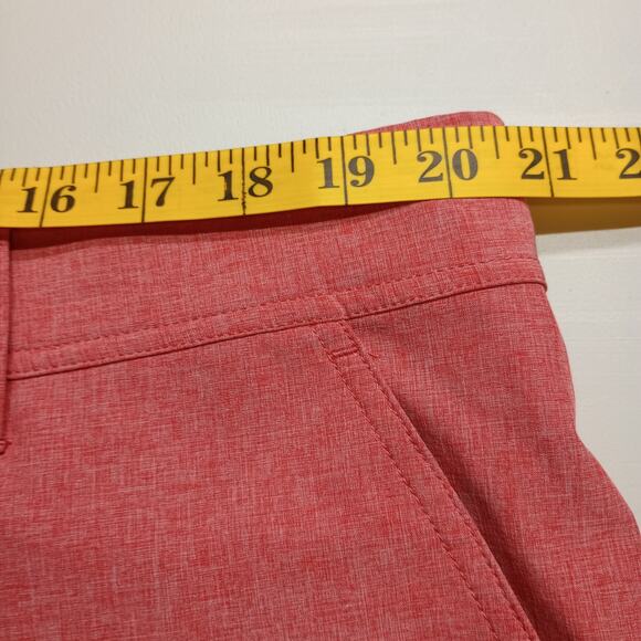 CoolKeep Men’s Coral Red Performance Cooling Lightweight Shorts - Picture 8 of 9